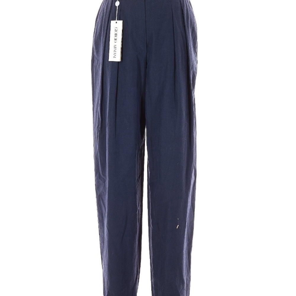 Giorgio Armani Dark Blue Women’s Dress Pants